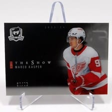 2023-24 Upper Deck The Cup The Show Black - Rookies Marco Kasper #SB-MK card