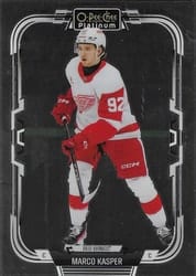 2025-26 O-Pee-Chee Platinum Base Set Marco Kasper #87 card