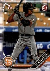 2019 Bowman Prospects Marco Luciano #BP-82 card