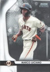 2020 Bowman Sterling Base Set Marco Luciano #BPR-40 card