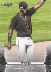 2020 Leaf Draft Base Set Marco Luciano #5 card