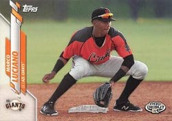2020 Topps Pro Debut Base Set Marco Luciano #PD-179 card