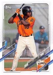 2021 Topps Pro Debut Base Set Marco Luciano #PD-67 card