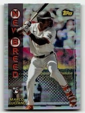 2024 Topps Archives 1999 Topps Baseball New Breed Marco Luciano #99NB-21 card