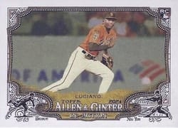 2024 Topps Allen & Ginter In Action Variations Marco Luciano (San Francisco Giants) #IA-9 card