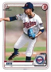 2020 Bowman Draft Base Set Marco Raya #BD-63 card