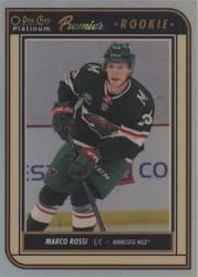 2022-23 O-Pee-Chee Platinum O-Pee-Chee Premier Variants Marco Rossi #OP37 card