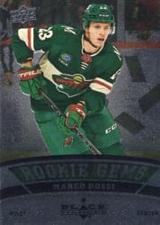 2022-23 Upper Deck 2006-07 Black Diamond Retro Marco Rossi #BD-8 card