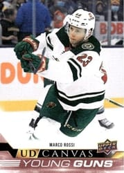 2022-23 Upper Deck UD Canvas Marco Rossi #C114 card