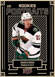 2022-23 Upper Deck UD Portraits Marco Rossi #P-37 card