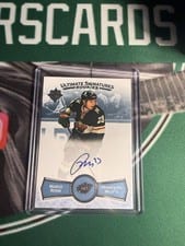 2022-23 Upper Deck Ultimate Collection Ultimate Signatures Rookies Marco Rossi #USR-MR card
