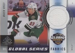 2024-25 SP Game Used 2023 Global Series Sweden Fabrics Marco Rossi #GSF-MR card