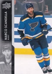 2021-22 Upper Deck Base Set Marco Scandella #408 card