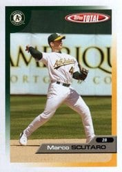 2005 Topps Total Base Set Marco Scutaro #308 card