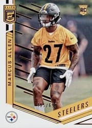 2018 Donruss Elite Base Set Marcus Allen #136 card