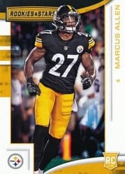 2018 Panini Rookies & Stars Base Set Marcus Allen #198 card