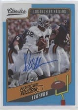 2021 Panini Classics Premium Edition Significant Signatures Marcus Allen #109 card