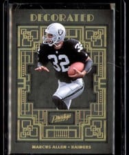 2022 Panini Prestige Decorated Marcus Allen #DE-15 card