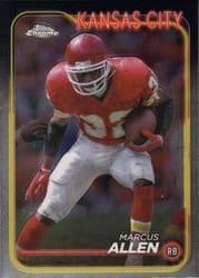 2024 Topps Chrome Base Set Marcus Allen #94 card