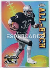 2024 Topps Chrome Chrome All-Etch Marcus Allen #CAE-MA card