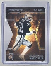 2025 Panini Silhouette Super Bowl Marcus Allen #16 card