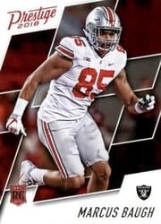 2018 Panini Prestige Base Set Marcus Baugh #217 card