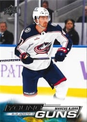 2022-23 Upper Deck Base Set Marcus Bjork #703 card
