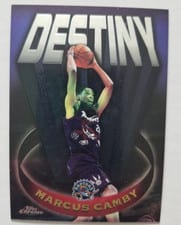 1997 Topps Chrome Destiny Marcus Camby #D11 card