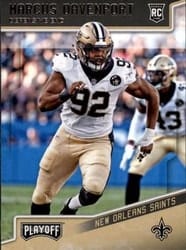 2018 Panini Playoff Base Set Marcus Davenport #246 card