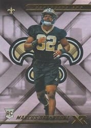 2018 Panini XR Base Set Marcus Davenport #117 card
