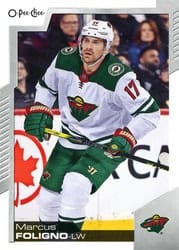 2020-21 O-Pee-Chee Base Set Marcus Foligno #184 card
