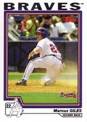 2004 Topps Base Set Marcus Giles #15 card
