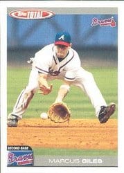 2004 Topps Total Base Set Marcus Giles #65 card