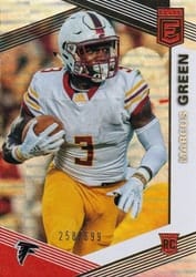 2019 Donruss Elite Base Set Marcus Green #172 card