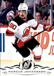 2018-19 Upper Deck Base Set Marcus Johansson #358 card
