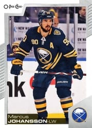 2020-21 O-Pee-Chee Base Set Marcus Johansson #132 card
