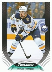2020-21 Parkhurst Base Set Marcus Johansson #105 card