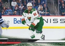 2024-25 Upper Deck Base Set Marcus Johansson #333 card
