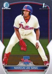 2023 Bowman Chrome Prospects Marcus Lee Sang #BCP-126 card