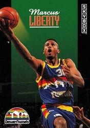 1992-93 SkyBox Base Set Marcus Liberty #61 card