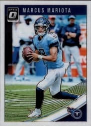 2018 Donruss Optic Base Set Marcus Mariota #95 card