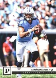 2018 Panini Base Set Marcus Mariota #281 card