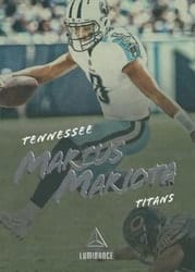 2018 Panini Luminance Base Set Marcus Mariota #95 card