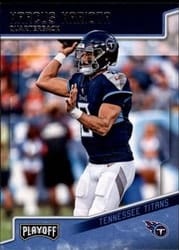 2018 Panini Playoff Base Set Marcus Mariota #189 card