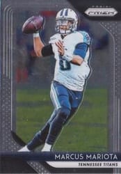 2018 Panini Prizm Base Set Marcus Mariota #7 card