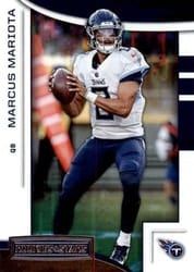 2018 Panini Rookies & Stars Base Set Marcus Mariota #85 card