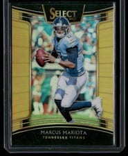 2018 Panini Select Marcus Mariota #91 card