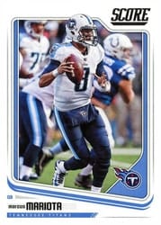 2018 Score Base Set Marcus Mariota #311 card