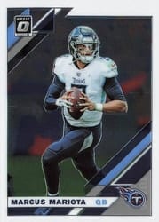 2019 Donruss Optic Base Set Marcus Mariota #94 card