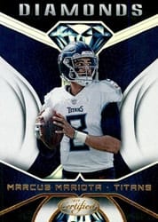 2019 Panini Certified Diamonds Marcus Mariota #DI-MM card